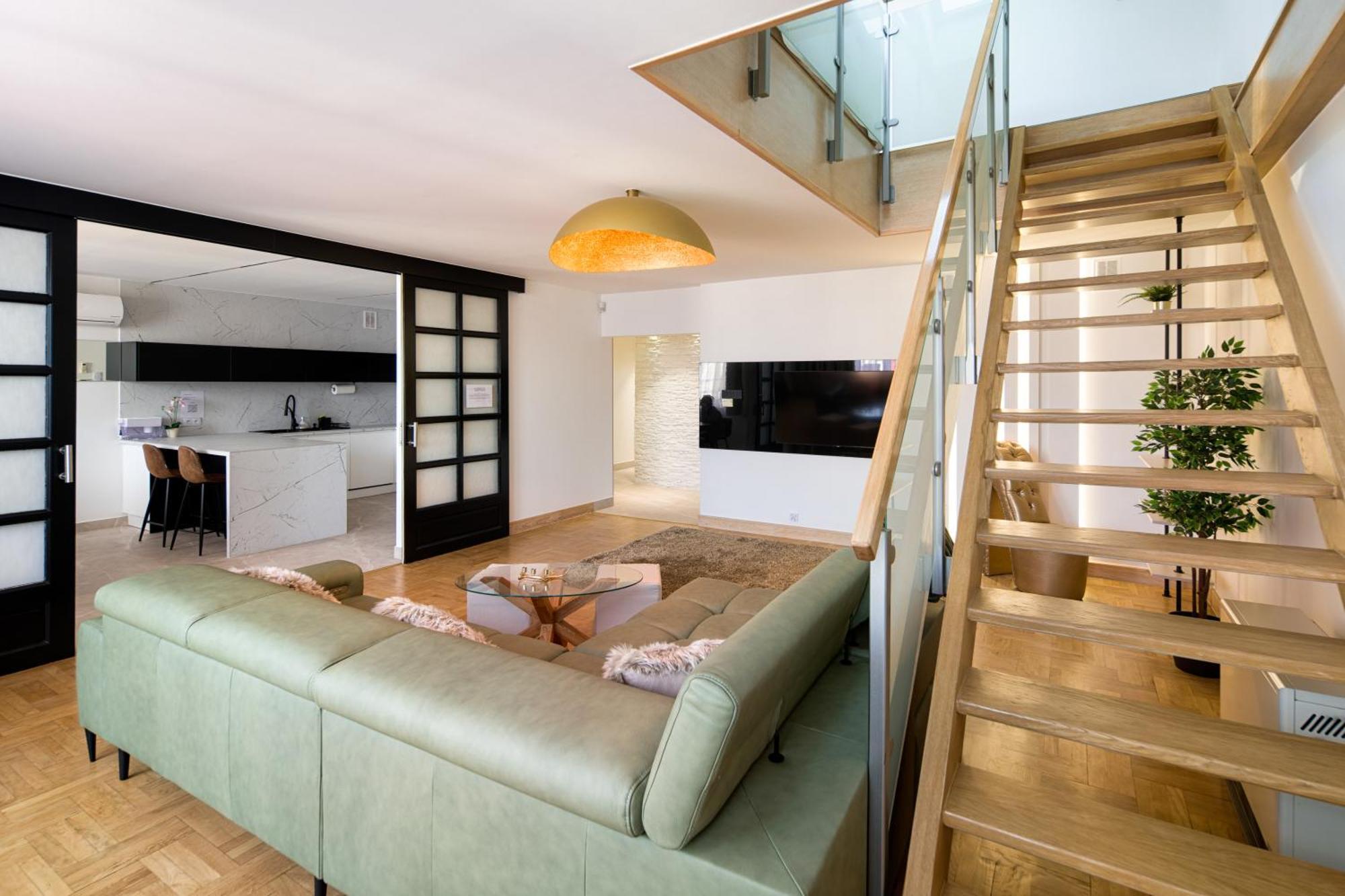 Apartament W Centrum - Duplex Penthouse In The Centre With Terrace And Air Conditioning Krakau Buitenkant foto